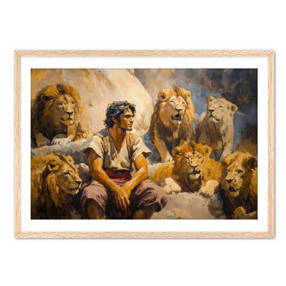Daniel with Lions