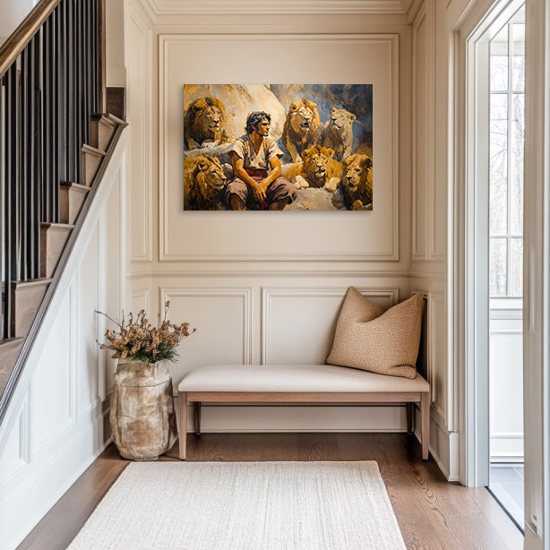 Daniel with Lions