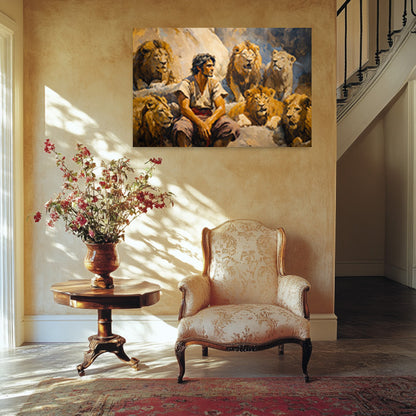 Daniel with Lions