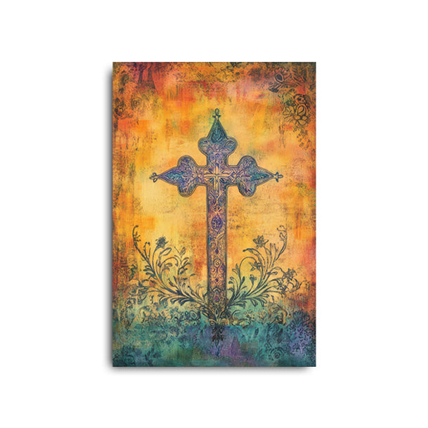 Elegant Boho Cross Print