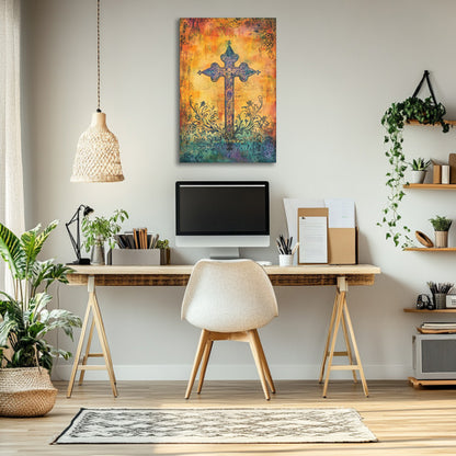Elegant Boho Cross Print
