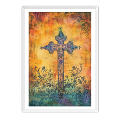 Elegant Boho Cross Print