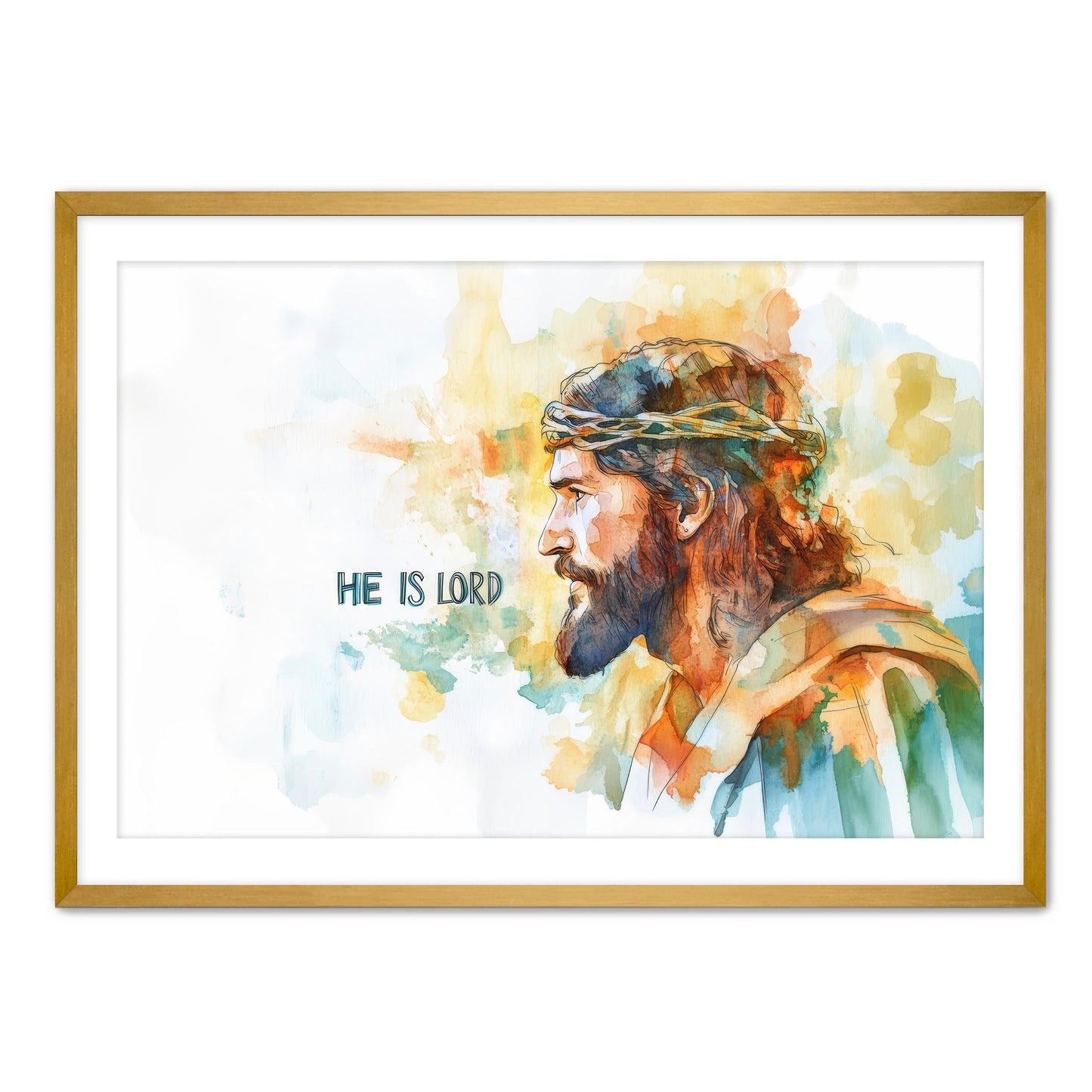 He is Lord Jesus and Crown Art