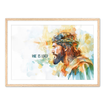 He is Lord Jesus and Crown Art