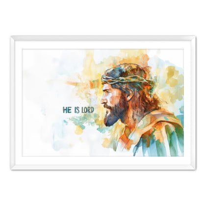 He is Lord Jesus and Crown Art