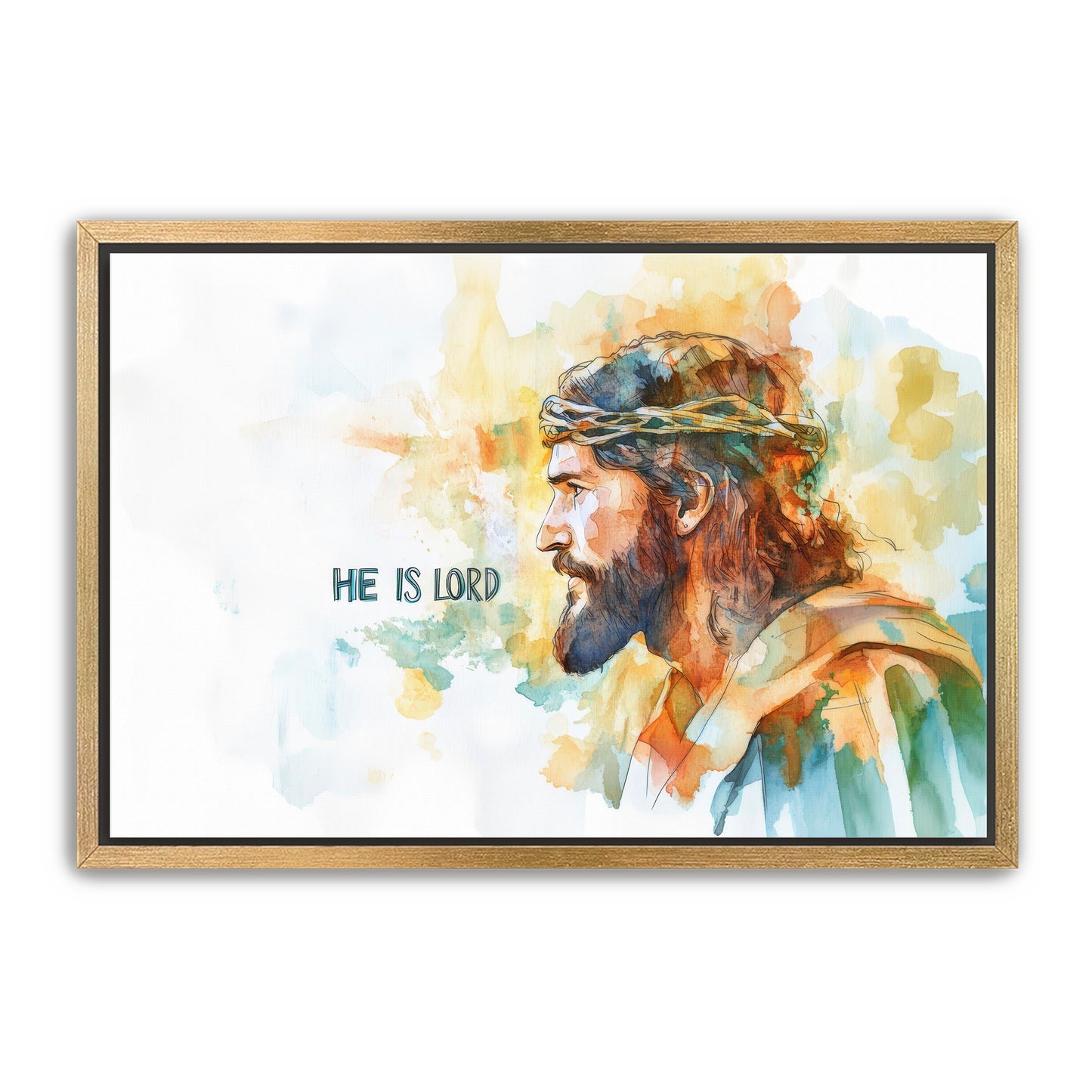 He is Lord Jesus and Crown Art