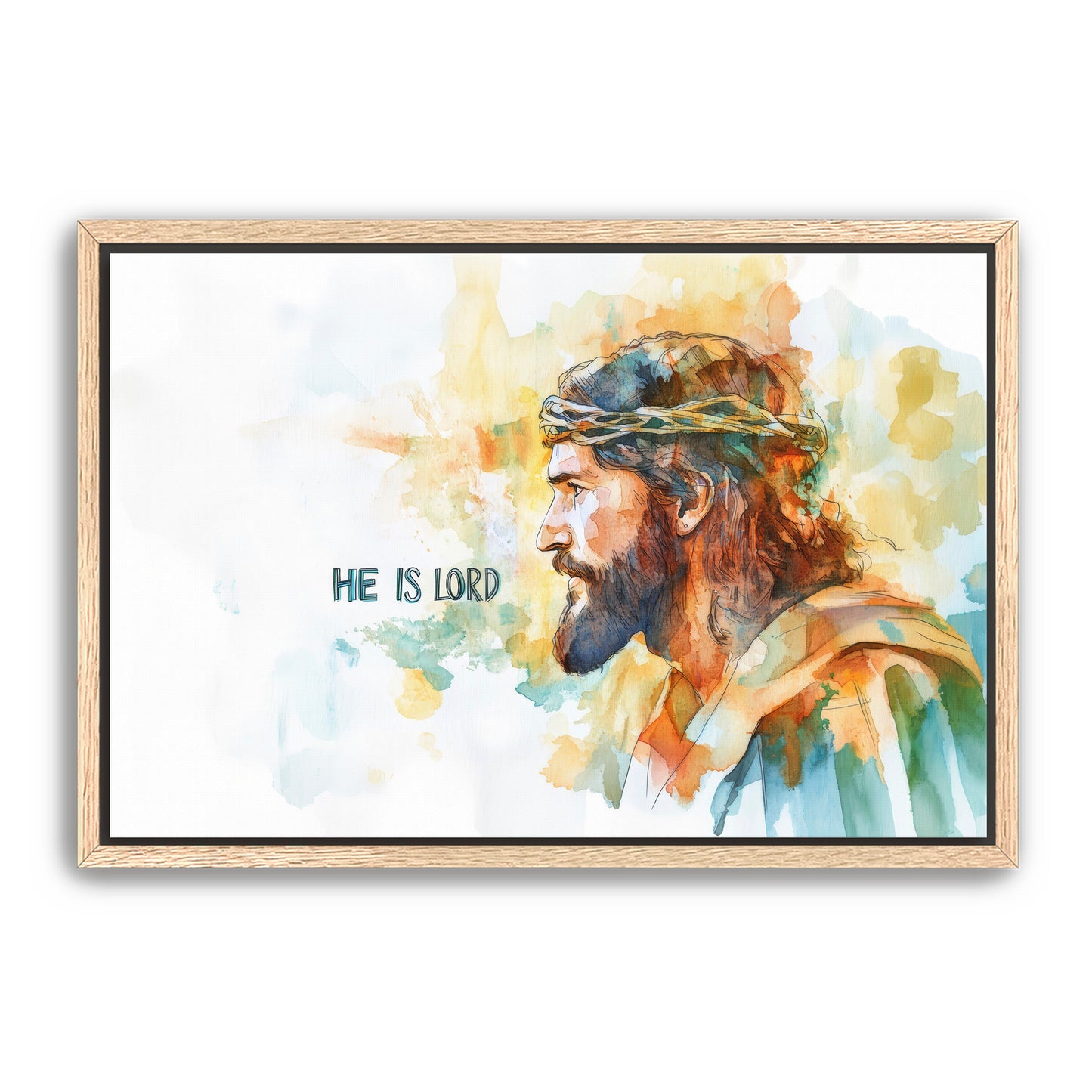 He is Lord Jesus and Crown Art