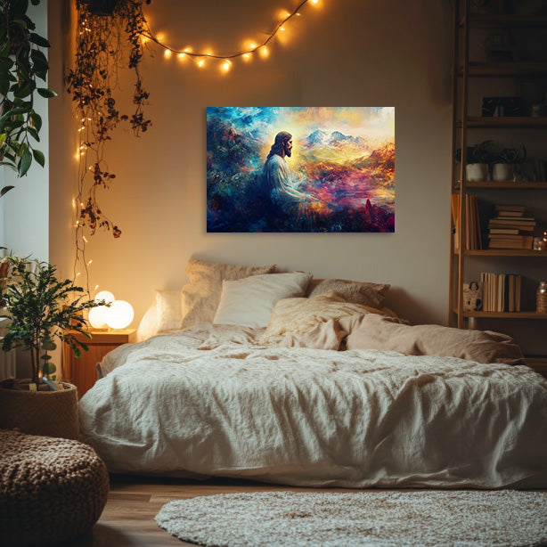 Jesus Colorful Painting