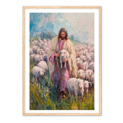 Jesus Carrying Lamb
