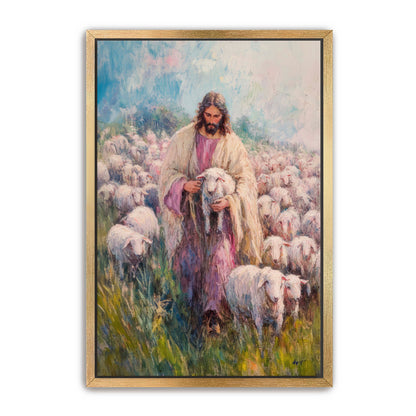 Jesus Carrying Lamb
