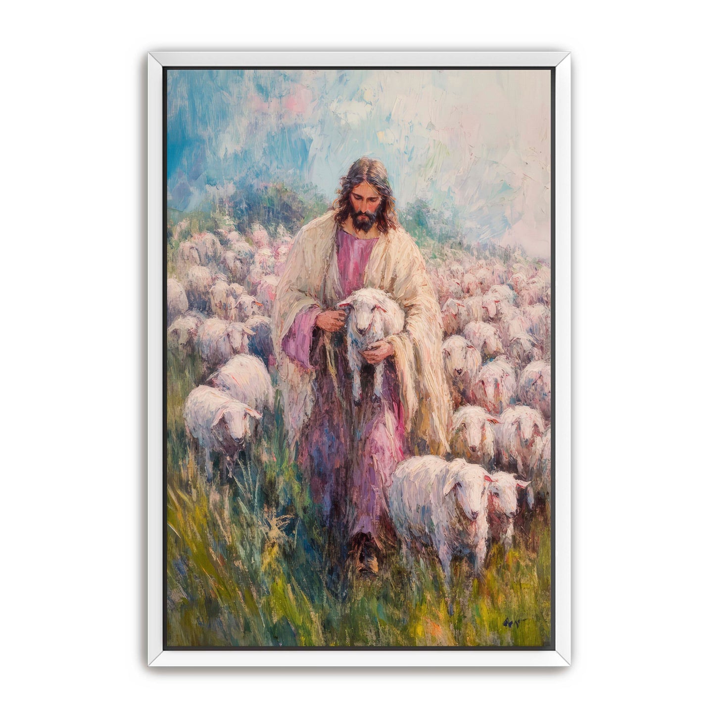 Jesus Carrying Lamb