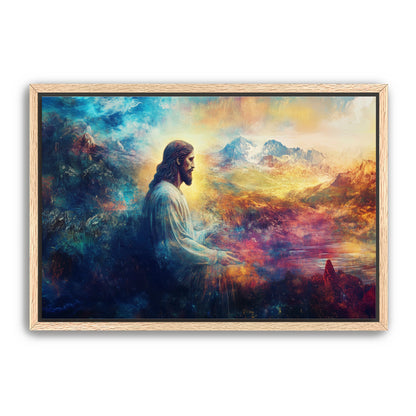 Jesus Colorful Painting
