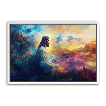 Jesus Colorful Painting