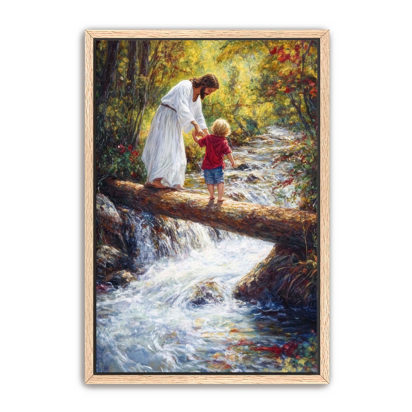 Jesus Helping Child
