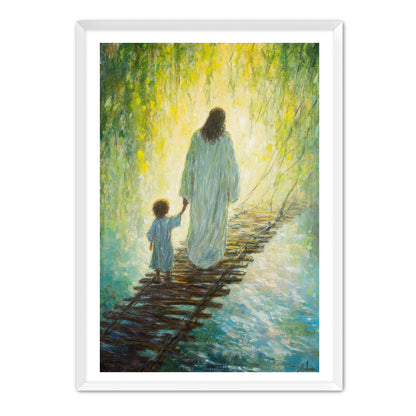 Jesus Keeping Child Safe