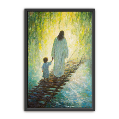 Jesus Keeping Child Safe