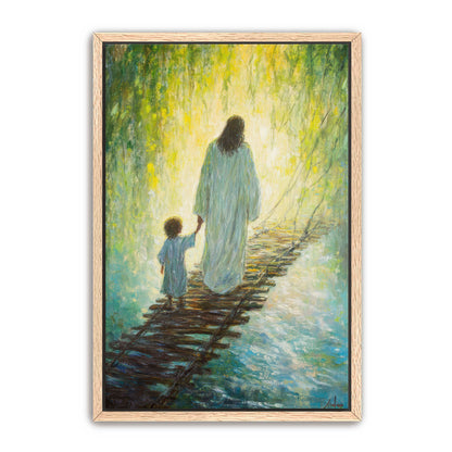 Jesus Keeping Child Safe