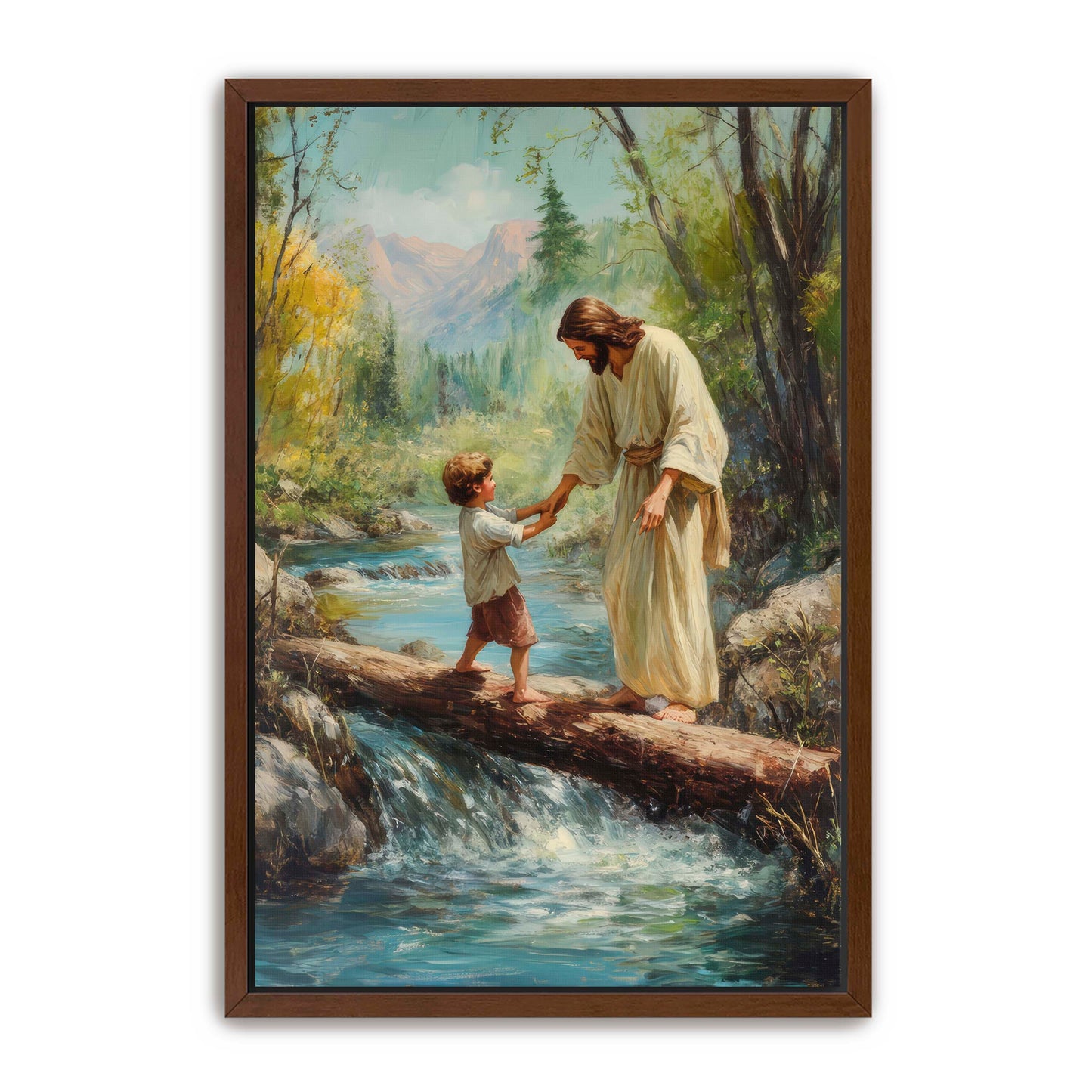 Jesus Protecting Child