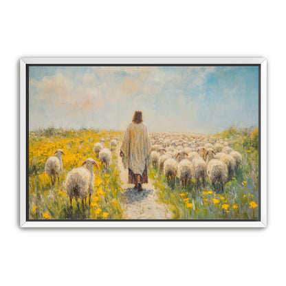 Jesus Watching the Flock
