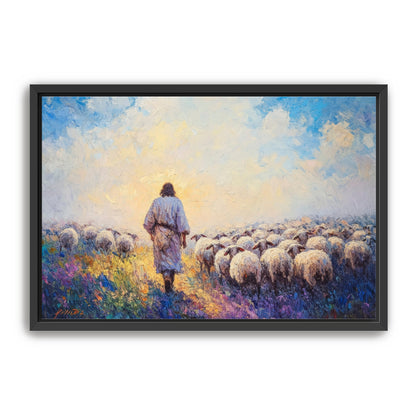 Jesus With the Flock