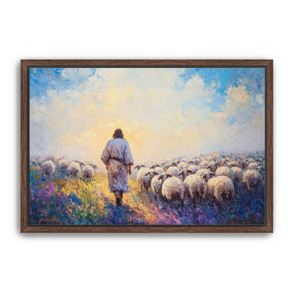 Jesus With the Flock