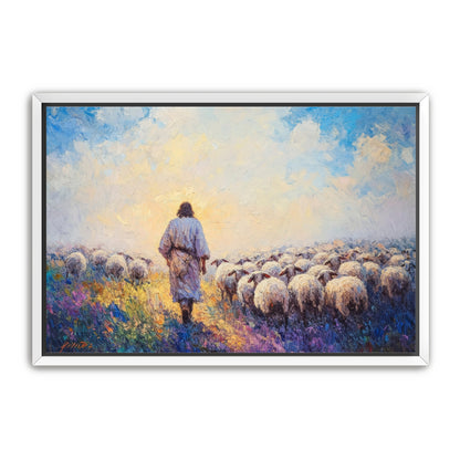 Jesus With the Flock