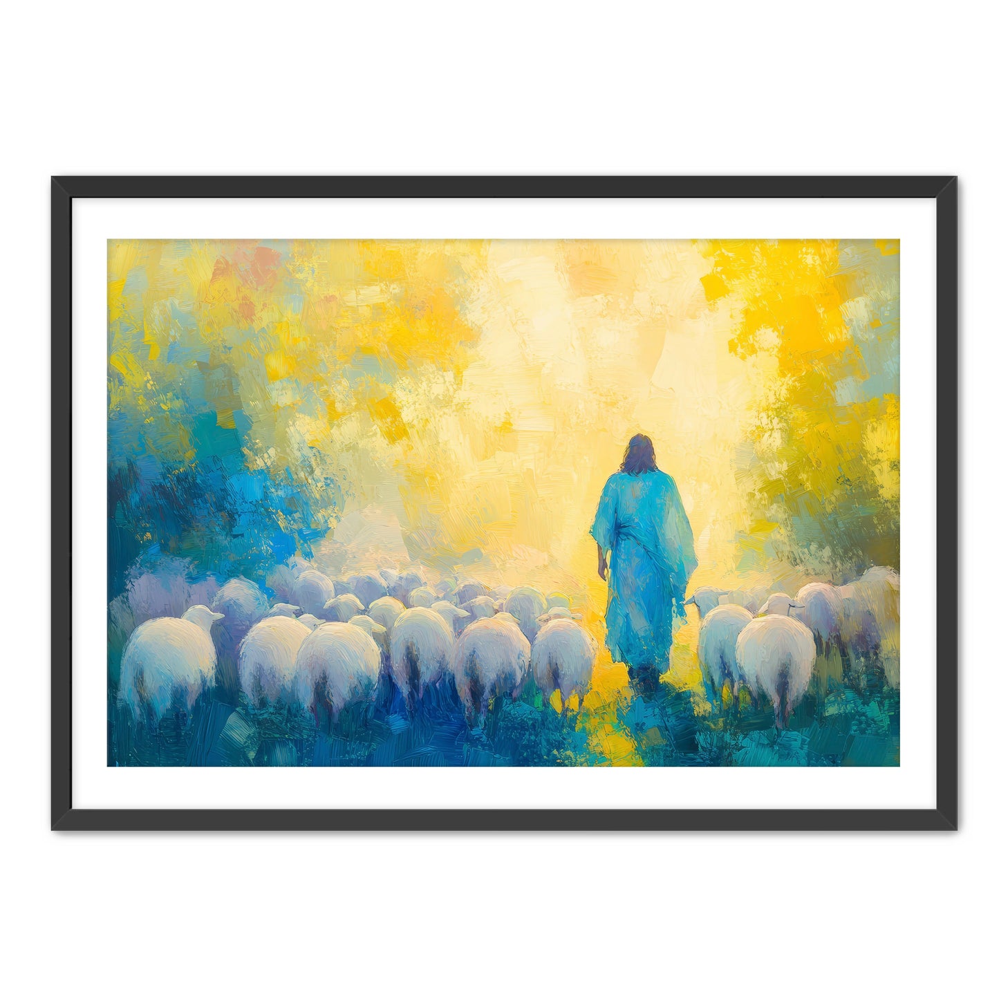 Jesus and Sheep