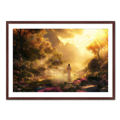 Jesus in his Father's Realm Art