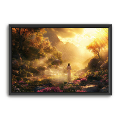 Jesus in his Father's Realm Art