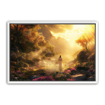 Jesus in his Father's Realm Art