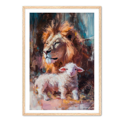 Lion Rest with Lamb