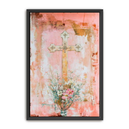 Modern Print of Cross