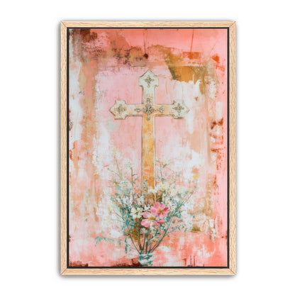 Modern Print of Cross