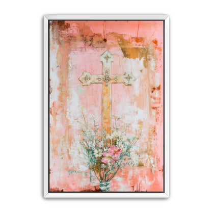 Modern Print of Cross