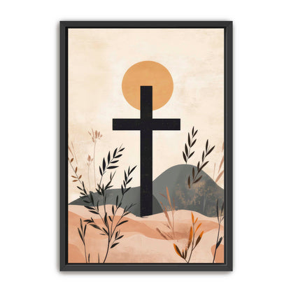 Modern Stylish Cross Print