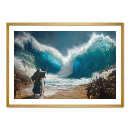 Moses Parting Sea
