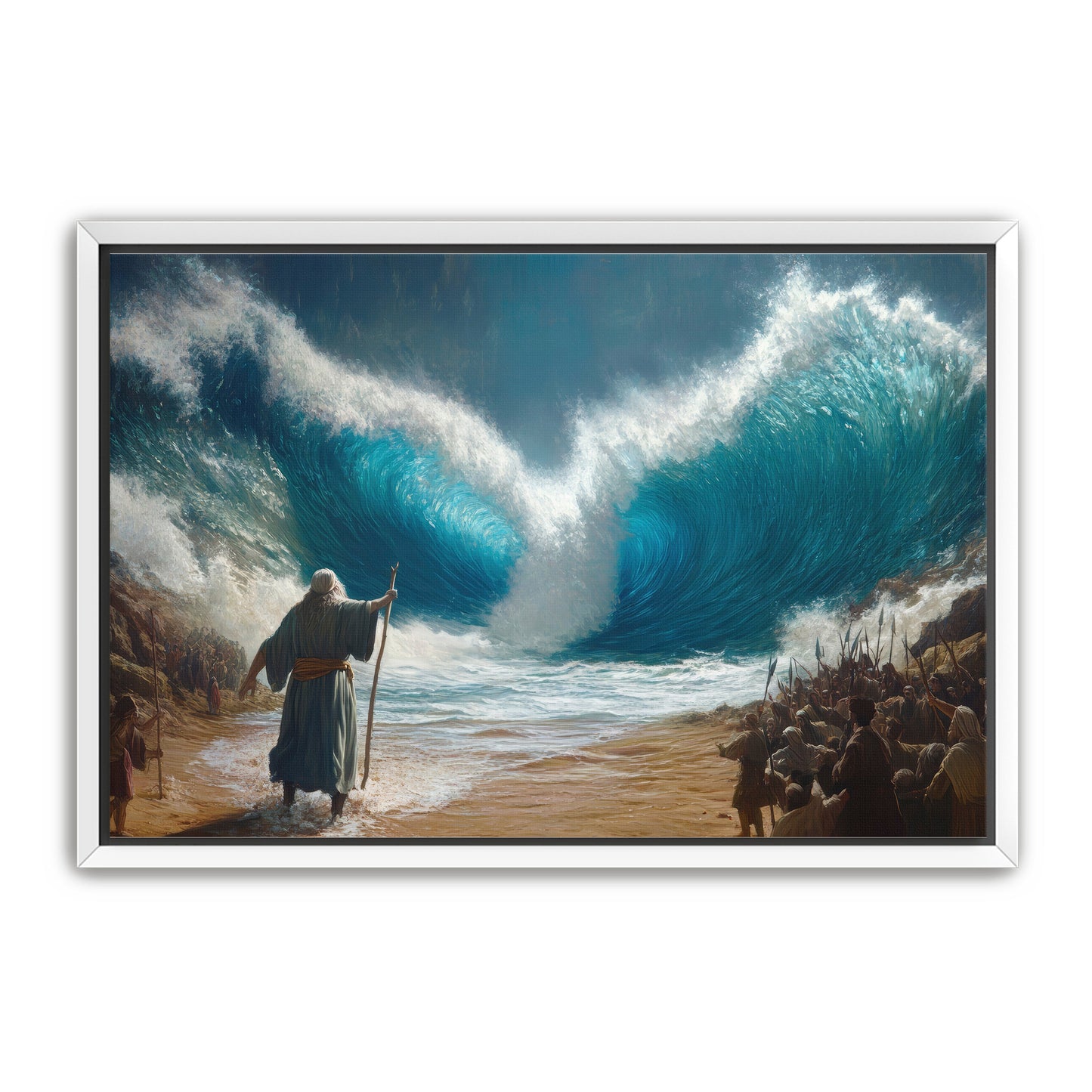 Moses Parting Sea