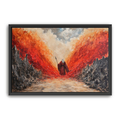 Moses Parting Red Sea