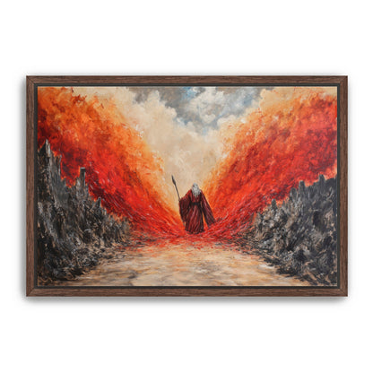 Moses Parting Red Sea