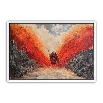 Moses Parting Red Sea