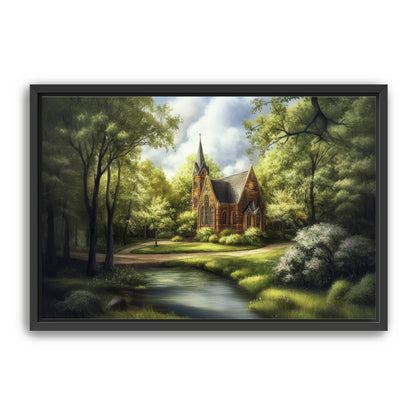 Nature Church Digital Print