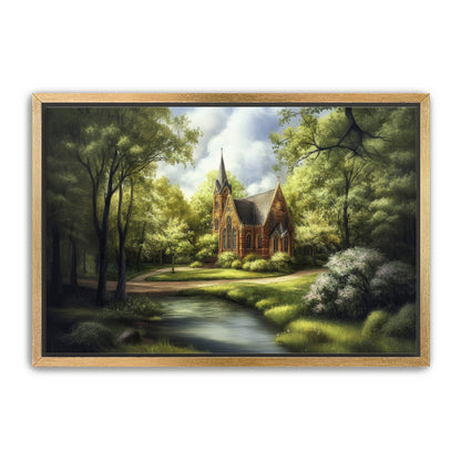Nature Church Digital Print