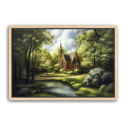 Nature Church Digital Print