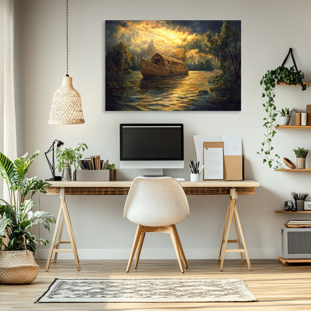 Noah's Ark Floating