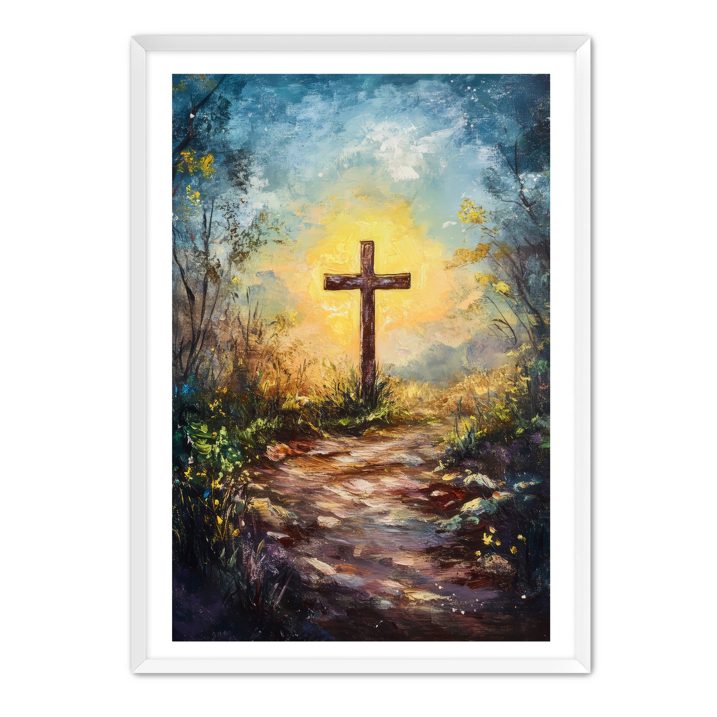 Path to the Cross Print