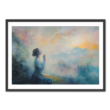 Praying Woman Art