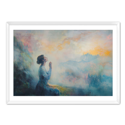Praying Woman Art