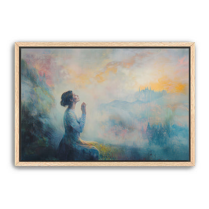 Praying Woman Art