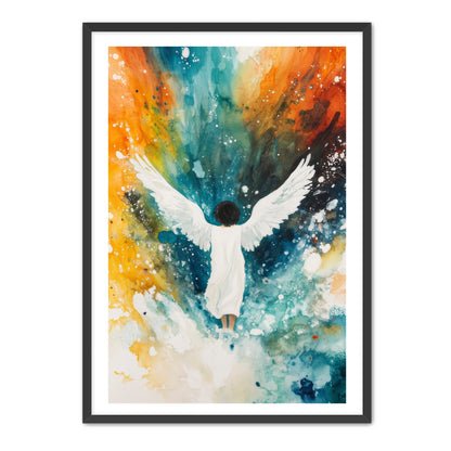 Pretty Wingspan Angel Painting