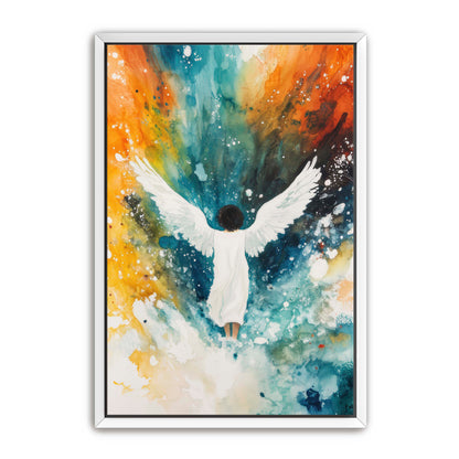 Pretty Wingspan Angel Painting